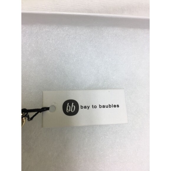 Bay to Baubles Women's Necklace Carabella Crystal Chandelier Gold-Tone NWT - Picture 5 of 7